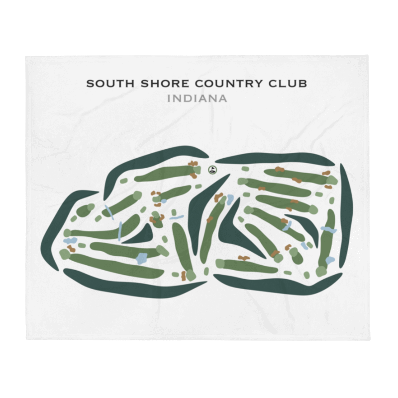 South Shore Country Club - Cedar Lake, Indiana - Printed Golf Courses