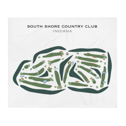 South Shore Country Club - Cedar Lake, Indiana - Printed Golf Courses
