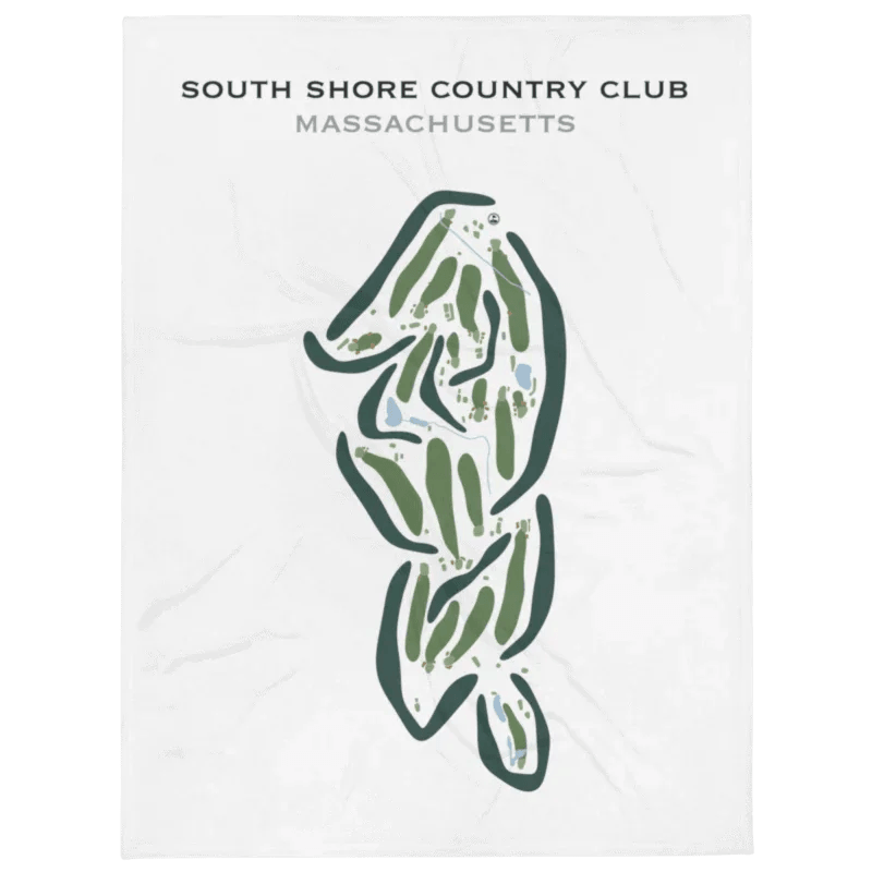 South Shore Country Club, Massachusetts - Printed Golf Courses