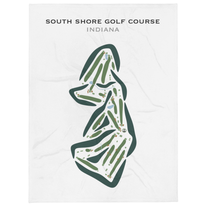 South Shore Golf Course, Indiana - Printed Golf Courses