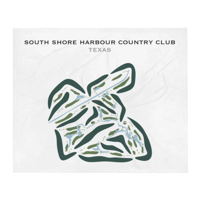 South Shore Harbour Country Club, Texas - Printed Golf Courses