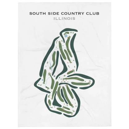 South Side Country Club, Illinois - Printed Golf Courses