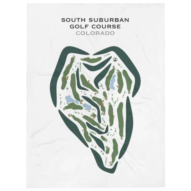 South Suburban Golf Course, Colorado - Printed Golf Courses