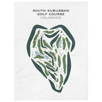 South Suburban Golf Course, Colorado - Printed Golf Courses