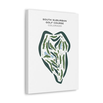 South Suburban Golf Course, Colorado - Printed Golf Courses