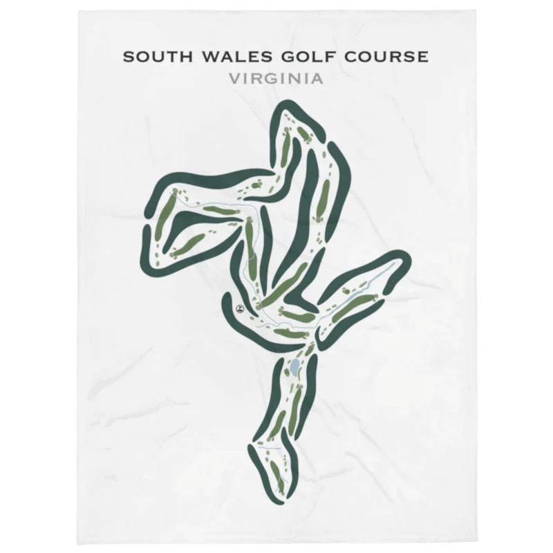South Wales Golf Course, Virginia - Printed Golf Courses
