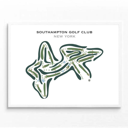 Southampton Golf Club, New York - Printed Golf Courses