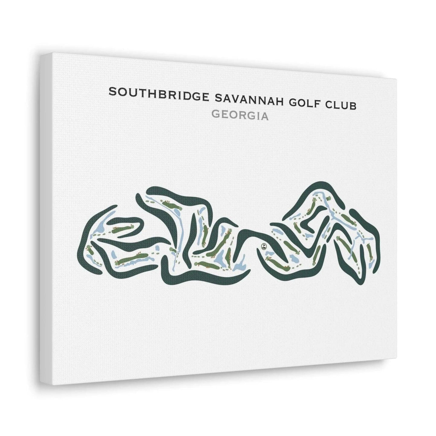 Southbridge Savannah Golf Club, Georgia - Printed Golf Courses