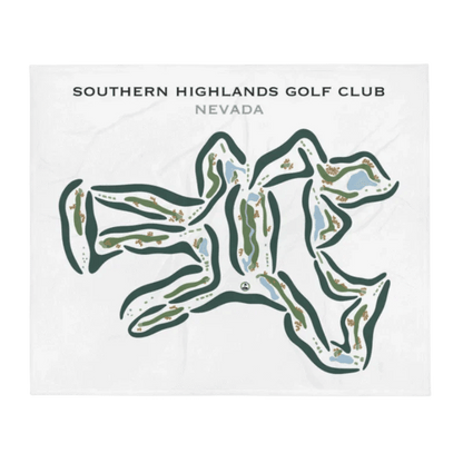 Southern Highlands Golf Club, Nevada - Printed Golf Courses
