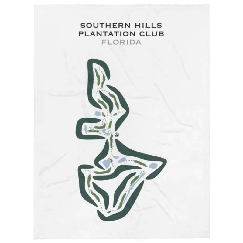 Southern Hills Plantation Club, Florida - Printed Golf Courses