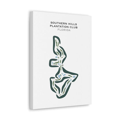 Southern Hills Plantation Club, Florida - Printed Golf Courses