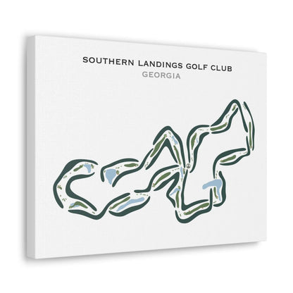 Southern Landings Golf Club, Georgia - Printed Golf Courses