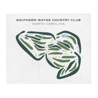 Southern Wayne Country Club, North Carolina - Printed Golf Courses