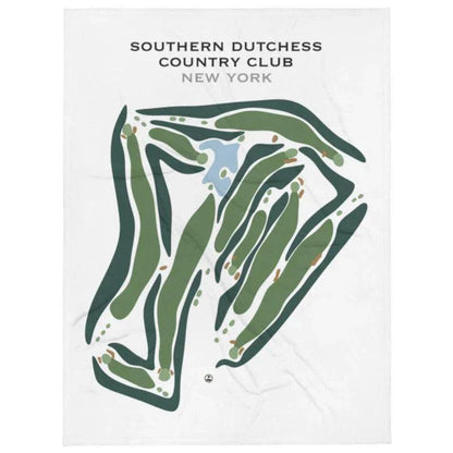 Southern Dutchess Country Club, New York - Printed Golf Courses