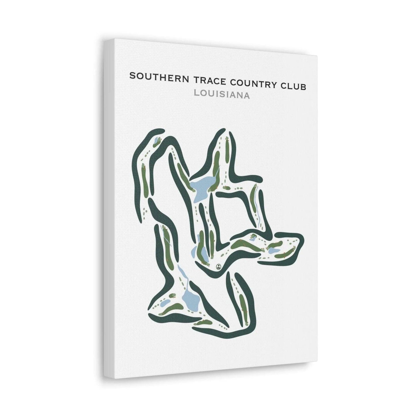 Southern Trace Country Club, Louisiana - Printed Golf Courses