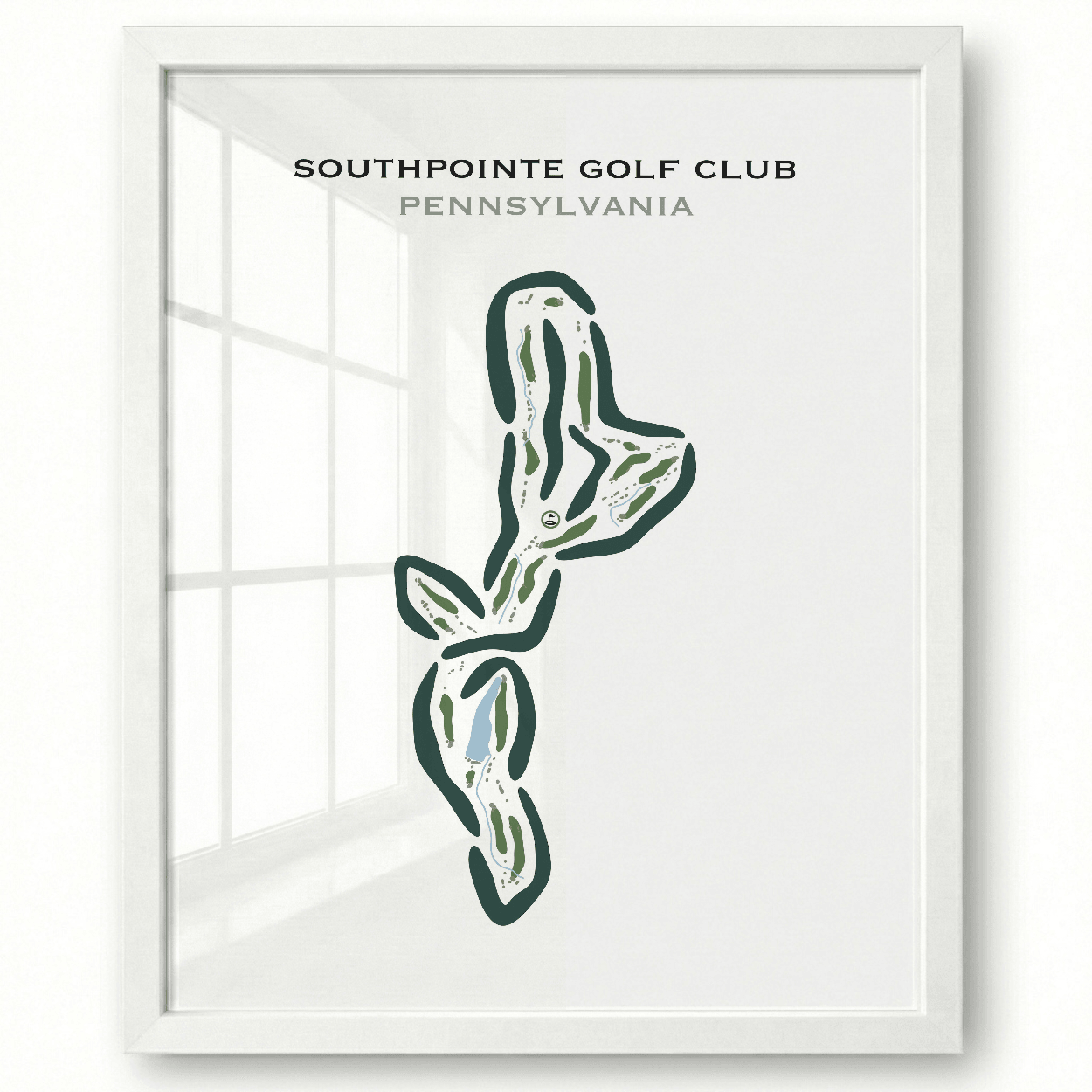 Southpointe Golf Club, Pennsylvania - Printed Golf Courses