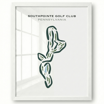 Southpointe Golf Club, Pennsylvania - Printed Golf Courses