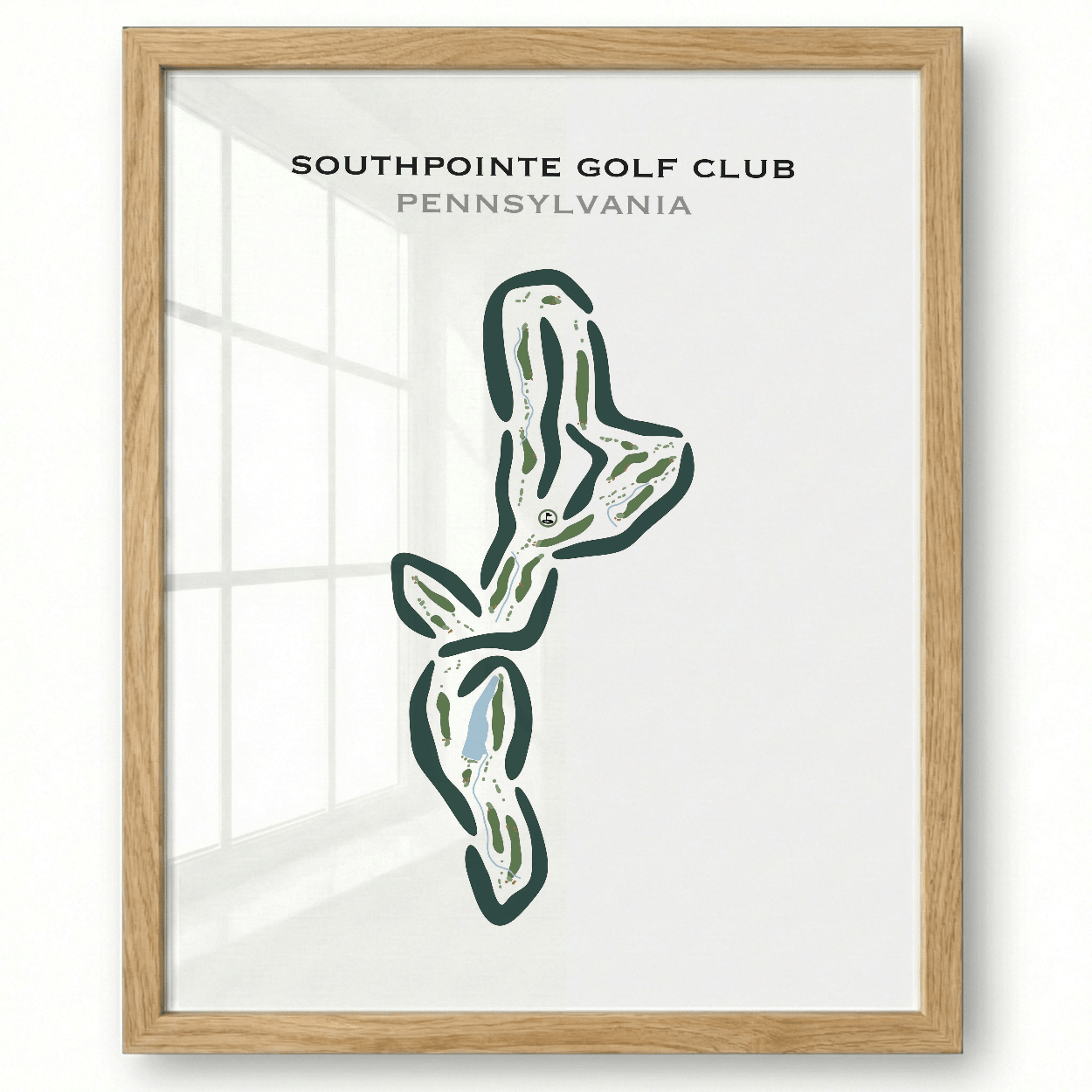 Southpointe Golf Club, Pennsylvania - Printed Golf Courses