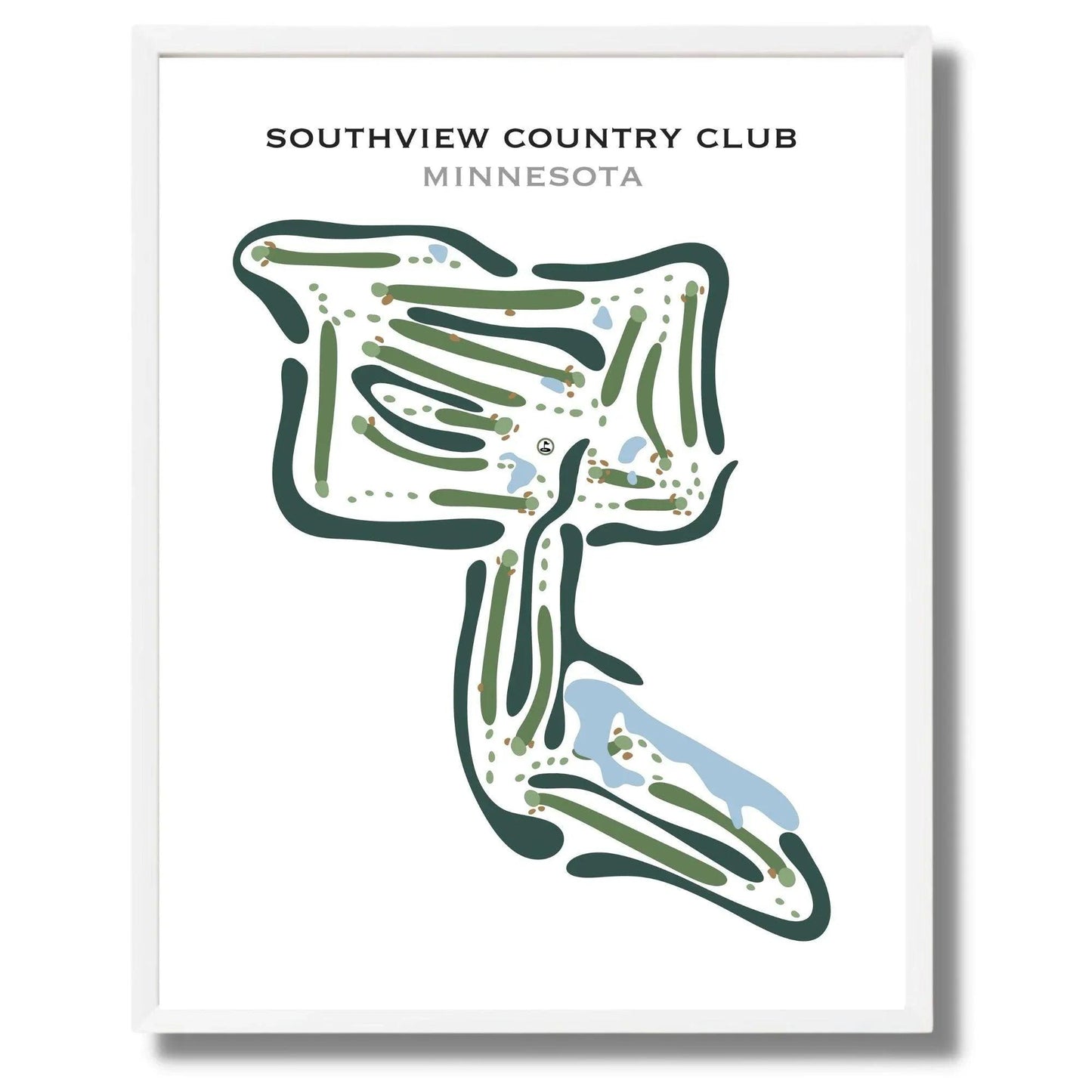 Southview Country Club, Minnesota - Printed Golf Courses