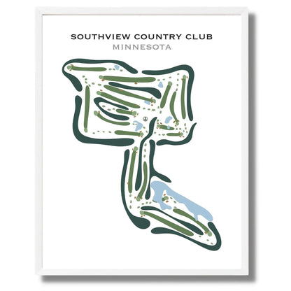 Southview Country Club, Minnesota - Printed Golf Courses
