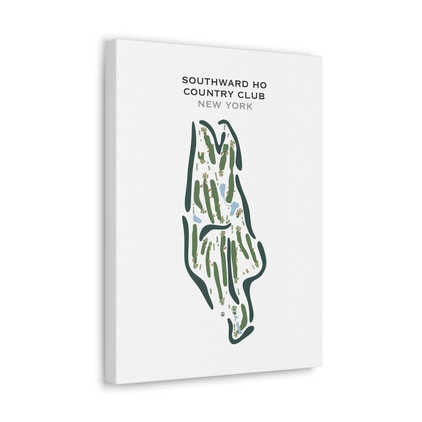 Southward Ho Country Club, New York - Printed Golf Course