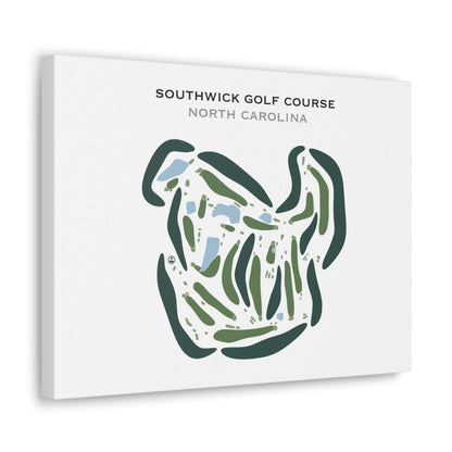 Southwick Golf Course, North Carolina - Printed Golf Courses