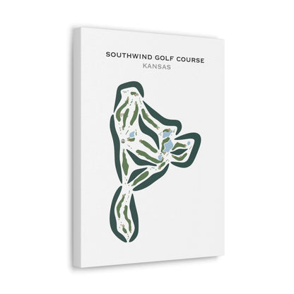 Southwind Golf Course, Kansas - Printed Golf Courses