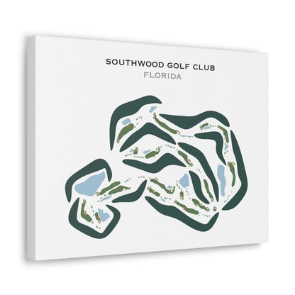 Southwood Golf Club, Florida - Printed Golf Courses