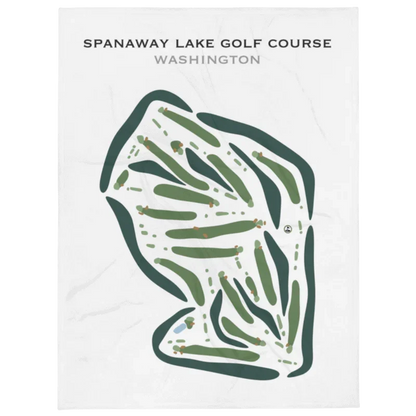 Lake Spanaway Golf Course, Washington - Printed Golf Courses