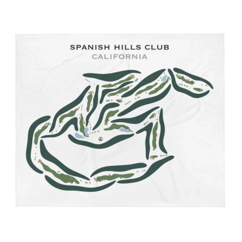 Spanish Hills Club, California - Printed Golf Courses