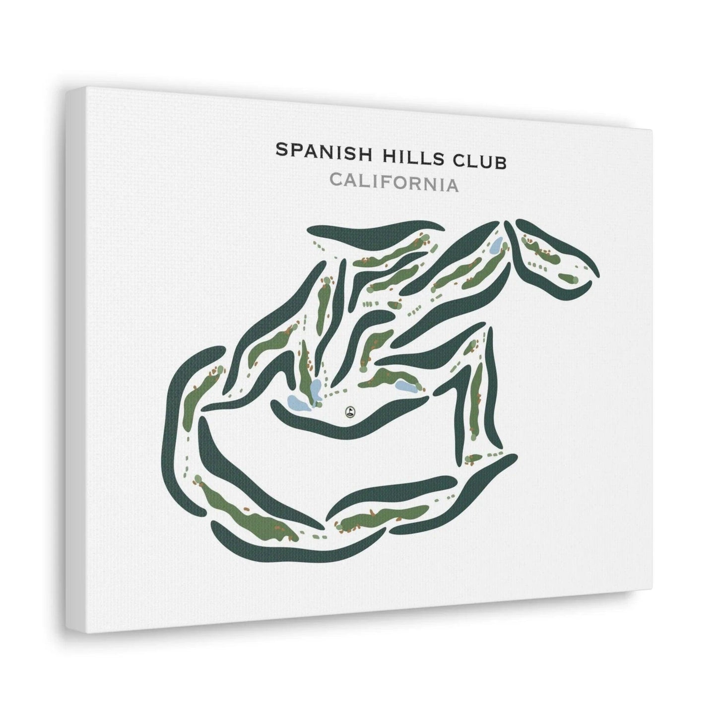 Spanish Hills Club, California - Printed Golf Courses