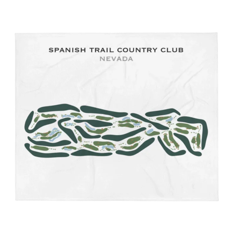 Spanish Trail Country Club, Nevada - Printed Golf Courses