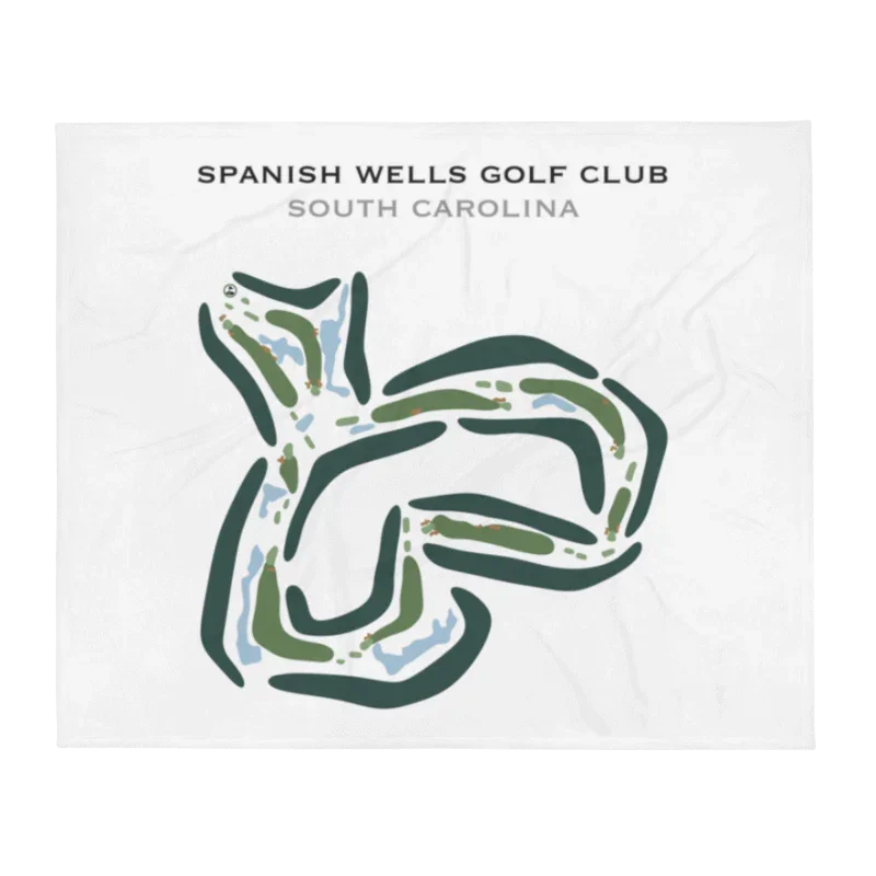 Spanish Wells Golf Club, South Carolina - Printed Golf Course