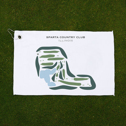 Sparta Country Club, Illinois - Printed Golf Courses