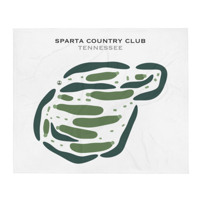 Sparta Country Club, Tennessee - Printed Golf Courses