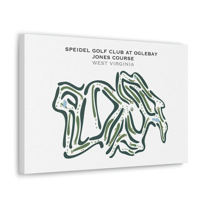 Speidel Golf Club at Oglebay Jones Course, West Virginia - Printed Golf Courses