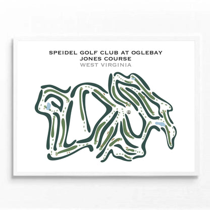 Speidel Golf Club at Oglebay Jones Course, West Virginia - Printed Golf Courses