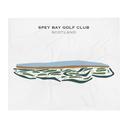 Spey Bay Golf Club, Scotland - Printed Golf Courses