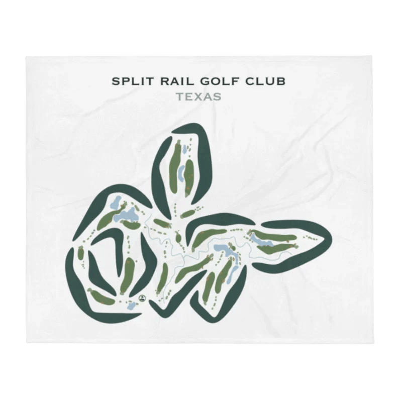 Split Rail Golf Club, Texas - Printed Golf Courses