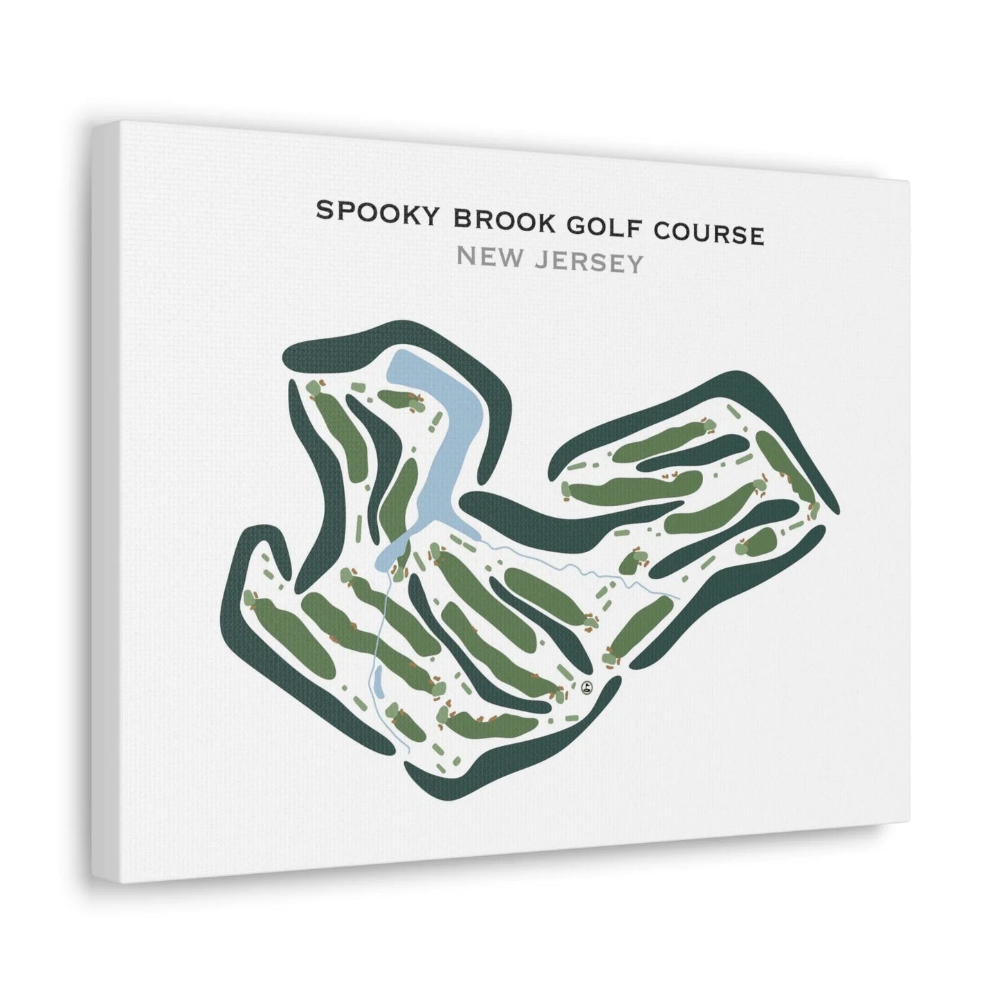 Spooky Brook Golf Course, New Jersey - Printed Golf Courses