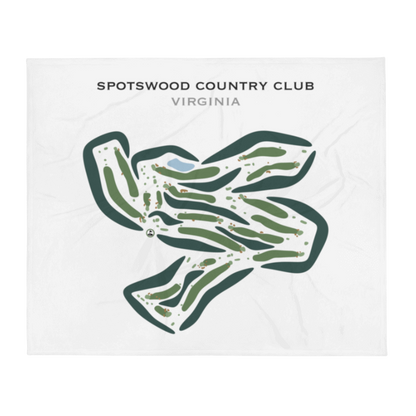 Spotswood Country Club, Virginia - Printed Golf Courses