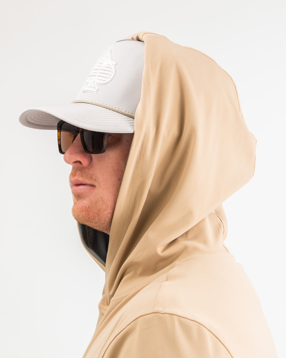 Performance Golf Hoodie - Sand
