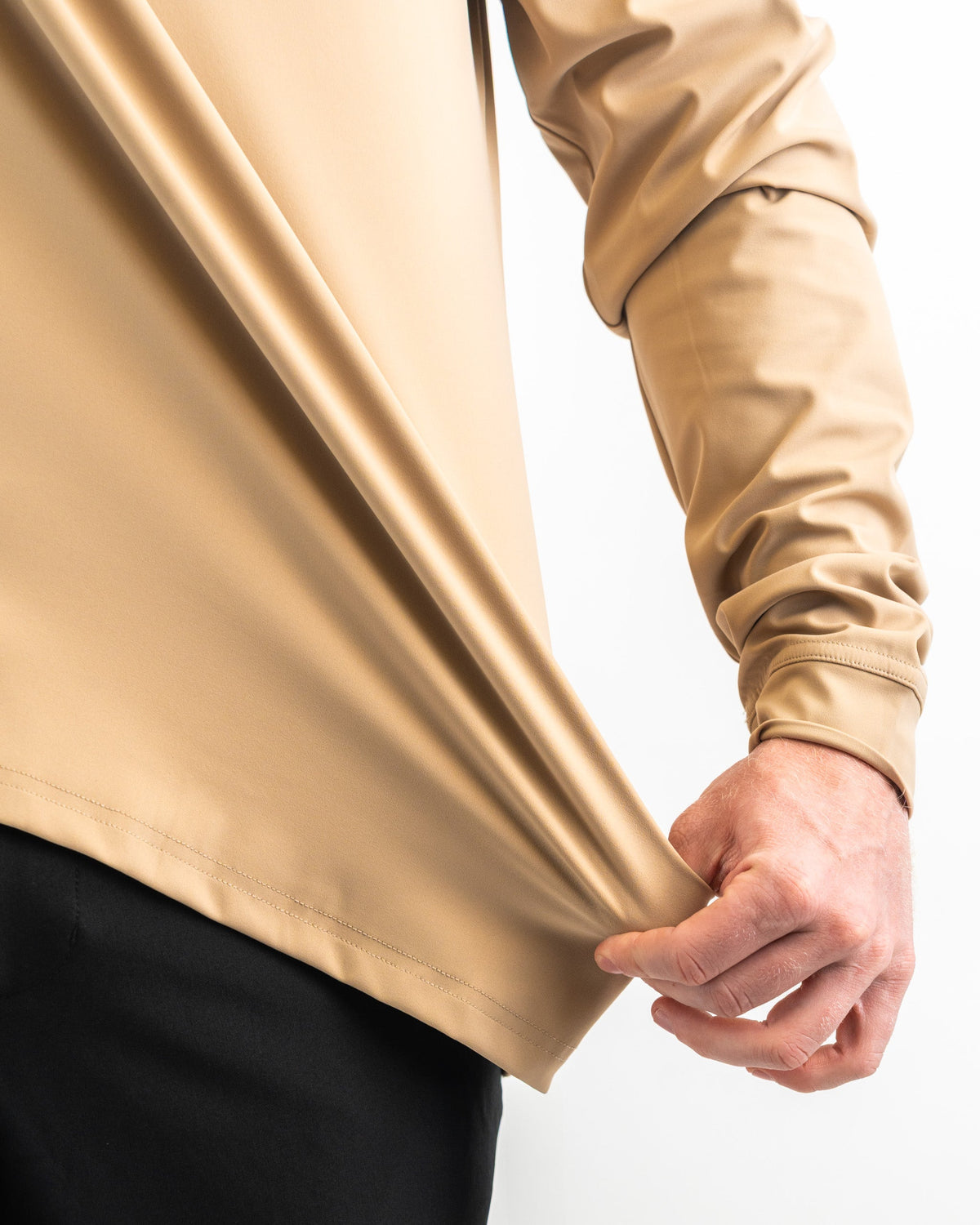 Performance Golf Hoodie - Sand