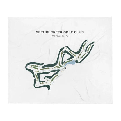Spring Creek Golf Club, Virginia - Printed Golf Courses