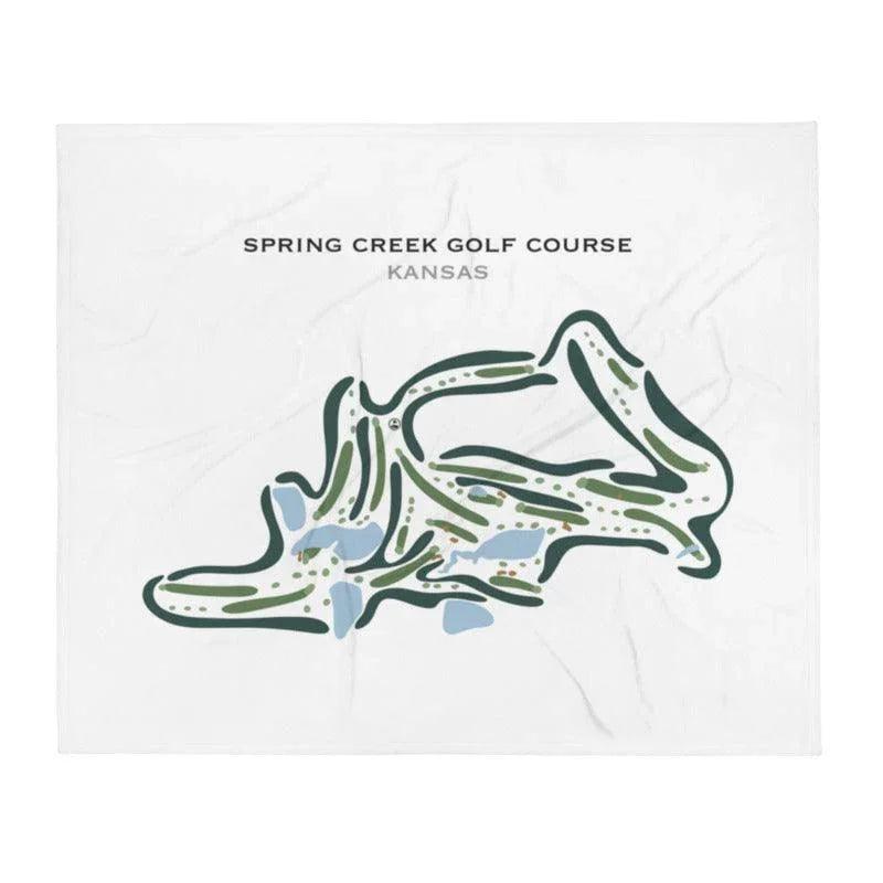 Spring Creek Golf Course, Kansas - Printed Golf Courses