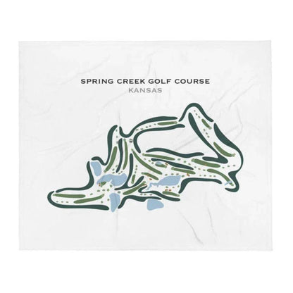 Spring Creek Golf Course, Kansas - Printed Golf Courses