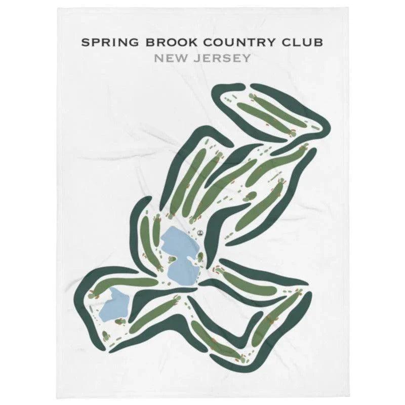 Spring Brook Country Club, New Jersey - Printed Golf Courses