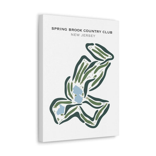 Spring Brook Country Club, New Jersey - Printed Golf Courses