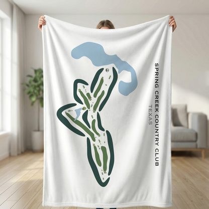 Spring Creek Country Club, Texas - Printed Golf Courses