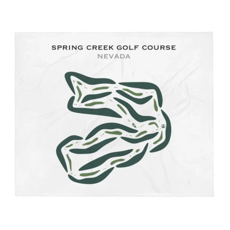 Spring Creek Golf Course, Nevada - Printed Golf Courses